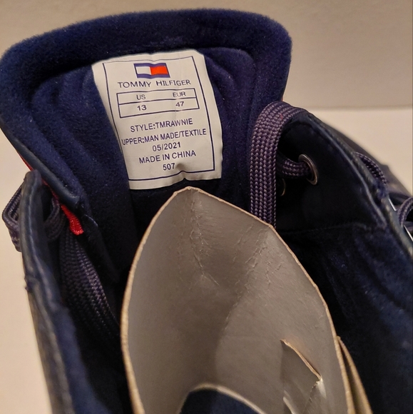 Tommy Hilfiger Men's Dark Blue 400 - Rawnie - Size 13 M (New in the Box) - Picture 8 of 14